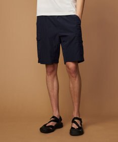 JOSEPH ABBOUD MOUNTAIN 【CREA掲載・ウエストストレッチ・ECO撥水・軽量】アウトドアイージーショーツ