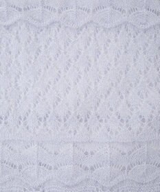 earth music&ecology キャットヤーン透かし編みニットプルオーバー