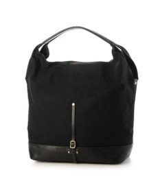 UNBILLION ペルケ perche / 姫路レザー×パラフィンキャンバス2wayトートL