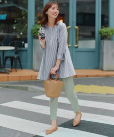 Tiaclasse L 【おのののかさん着用】とろみカラーテーパードパンツ