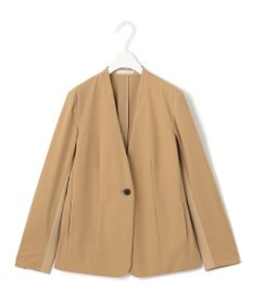 ICB 【接触冷感・UVカット・撥水・洗える】 プルーフ4WAYタフタ ノーカラージャケット