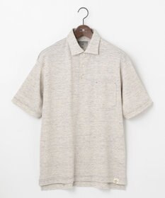 JOSEPH ABBOUD MOUNTAIN 【SPACE／UNISEX】リネンハニカム ポロシャツ