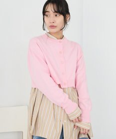 CRAFT STANDARD BOUTIQUE 選べる丈/クルーネックカーディガン