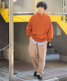 WEGO コーデュロイイージーワイドパンツ