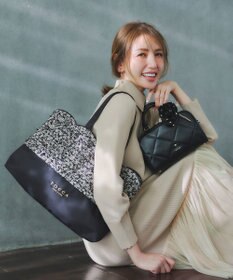 TOCCA 【A4サイズ対応・一部カラー撥水】DEAR EMILY BAG サブバッグ ブラック系5