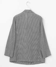 自由区 L 【洗える】ビエラチェックテーラード ジャケット