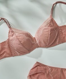 une nana cool 【リニューアル】364ブラ レース ノンワイヤーブラ