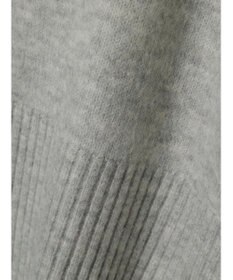 Green Parks ｆｕｗａっとメランジ袖リブ長めニットプルオーバー