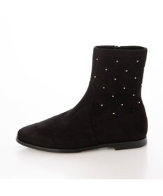 Riz raffinee <Riz raffinee>スタッズ付インヒールブーツ