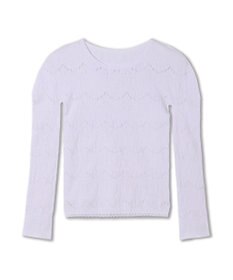 Chacott 【ノーソーイングニット】ノーソーイングクルーネックトップ