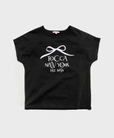 TOCCA 【接触冷感・UV90%以上カット・洗える】DANCING RIBBON Tシャツ