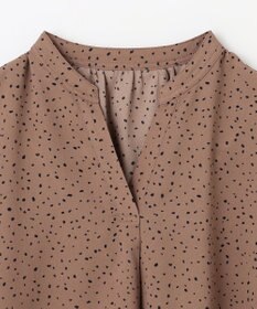 ANY ドルマンスキッパードットブラウス