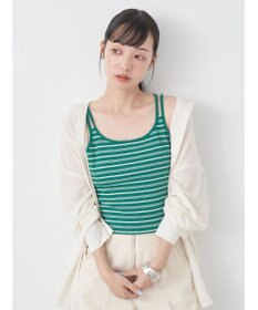 earth music&ecology クロップドキャミソール