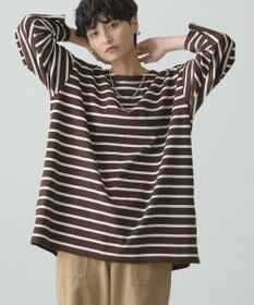 AMERICAN HOLIC ボーダーカットＢＩＧプルオーバー