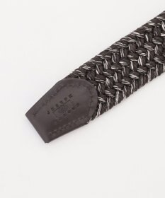 JOSEPH ABBOUD 【イタリア素材・ストレッチ・日本製】コットンメランジストレッチ ベルト