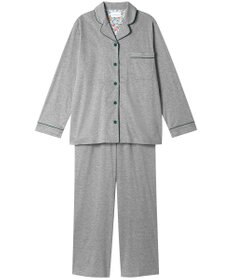 une nana cool 【綿100％】シルケットスムースパシャマ　ＭＡＤＥ　ＷＩＴＨ　ＬＩＢＥＲＴＹ　ＦＡＢＲＩＣ