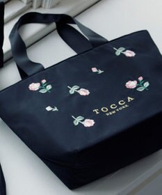 TOCCA 【一部カラー撥水】BOUQUET DE REVE COOLERBAG クーラーバッグ ブラック系