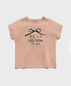TOCCA 【接触冷感・UV90%以上カット・洗える】DANCING RIBBON Tシャツ