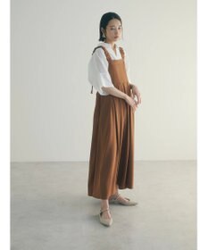 Green Parks armonia.ギャザーストラップワンピース