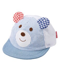 MIKI HOUSE HOT BISCUITS 【44-52cm】 顔ドン メッシュキャップ