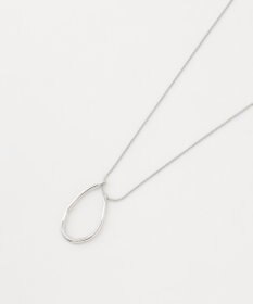 ANY SIS メタルリング ネックレス シルバー