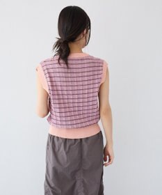CRAFT STANDARD BOUTIQUE リンクスチェックニットベスト
