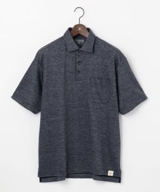 JOSEPH ABBOUD MOUNTAIN 【SPACE／UNISEX】リネンハニカム ポロシャツ