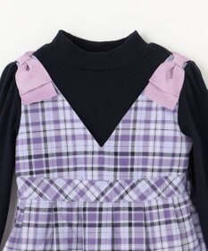 ANY KIDS ドッキングチェックワンピース