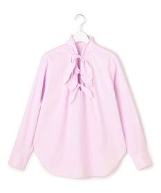 23区 【GOLD LABEL】コットンニドム リボンデザイン ブラウス