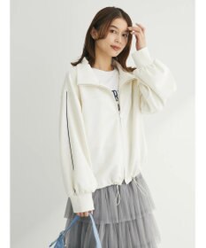 Green Parks トラックジャケット風カットカーディガン