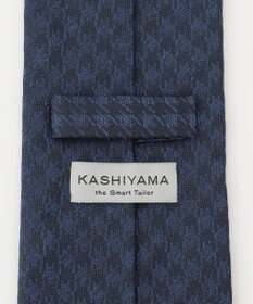 KASHIYAMA KASHIYAMAオリジナル【JAPAN MADE】ハウンドトゥースネクタイ