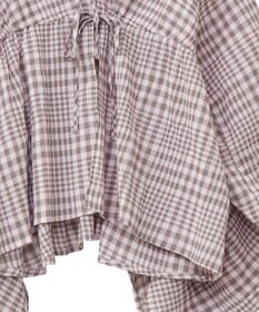 earth music&ecology ワッシャードロスト羽織りシャツ