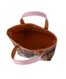 tsumori chisato CARRY ウールチェック ハンドバッグ ミニバッグ