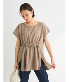 Green Parks 変形ストライプジャガードチュニック