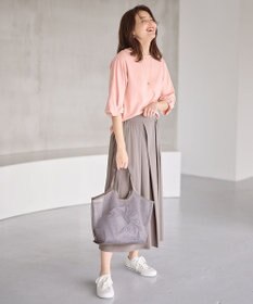 ANY L 【洗濯機可能/接触冷感/UVケア/イージーケア/ウエストゴム】清涼リラックススカーチョ