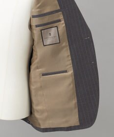 GOTAIRIKU 【DORMEUIL】AMADEUS365 スーツ（グレーストライプ）