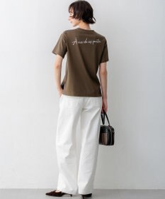 23区 L 【見上愛さん着用/Oggi掲載/接触冷感】23区DENIM サマー ストレート ワイド パンツ