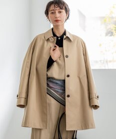 23区 L 【先行予約】エアータンブラー TCギャバジン ステンカラー コート