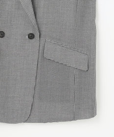 自由区 L 【洗える】ビエラチェックテーラード ジャケット