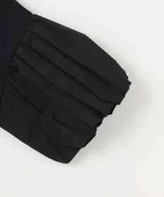 組曲 ストレッチクリアパフ袖 ニット