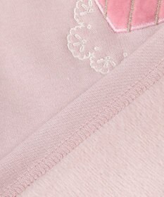 ANY KIDS 裏シャギー アップリケ トレーナー