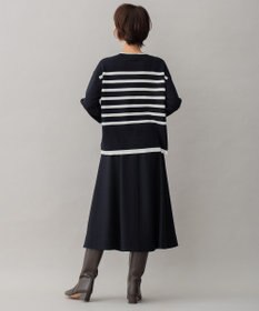 自由区 ウールジャージー フレアシルエットスカート