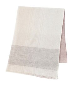 MOONBAT FURLA(フルラ）カシミヤ100％ オンブレー チェック ストール 手洗いOK