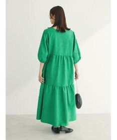 Green Parks ■ＥＳＣＡＲ　エンボスティアードワンピース