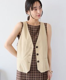 CRAFT STANDARD BOUTIQUE バックスリットショートベスト