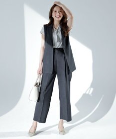 ANY SIS 【洗える】ポリベアボウタイ ブラウス