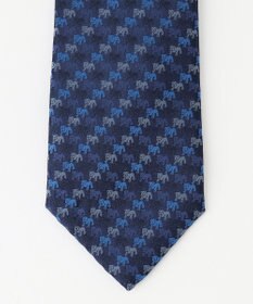 J.PRESS MEN 【J.PRESS HANDSOME DAN】モチーフネクタイ/ブルー