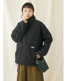 CRAFT STANDARD BOUTIQUE ナイロン×裏フリースアノラックブルゾンＬ／Ｓ