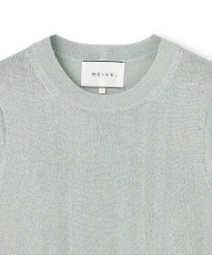 BEIGE， SMITHONITE / リュクスグリッター コクーンプルオーバー