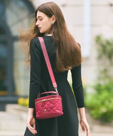 TOCCA CHECKER CLOVER VANITY ヴァニティバッグ